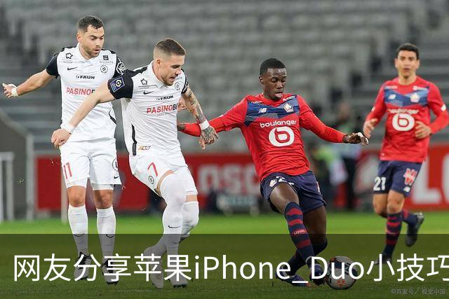 网友分享苹果iPhone Duo小技巧：录入食指第二指节指纹，拿起手机即自然解锁