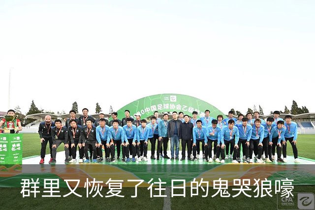 群里又恢复了往日的鬼哭狼嚎